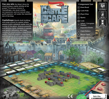 CastleScape Board Game - Kickstarter Edition