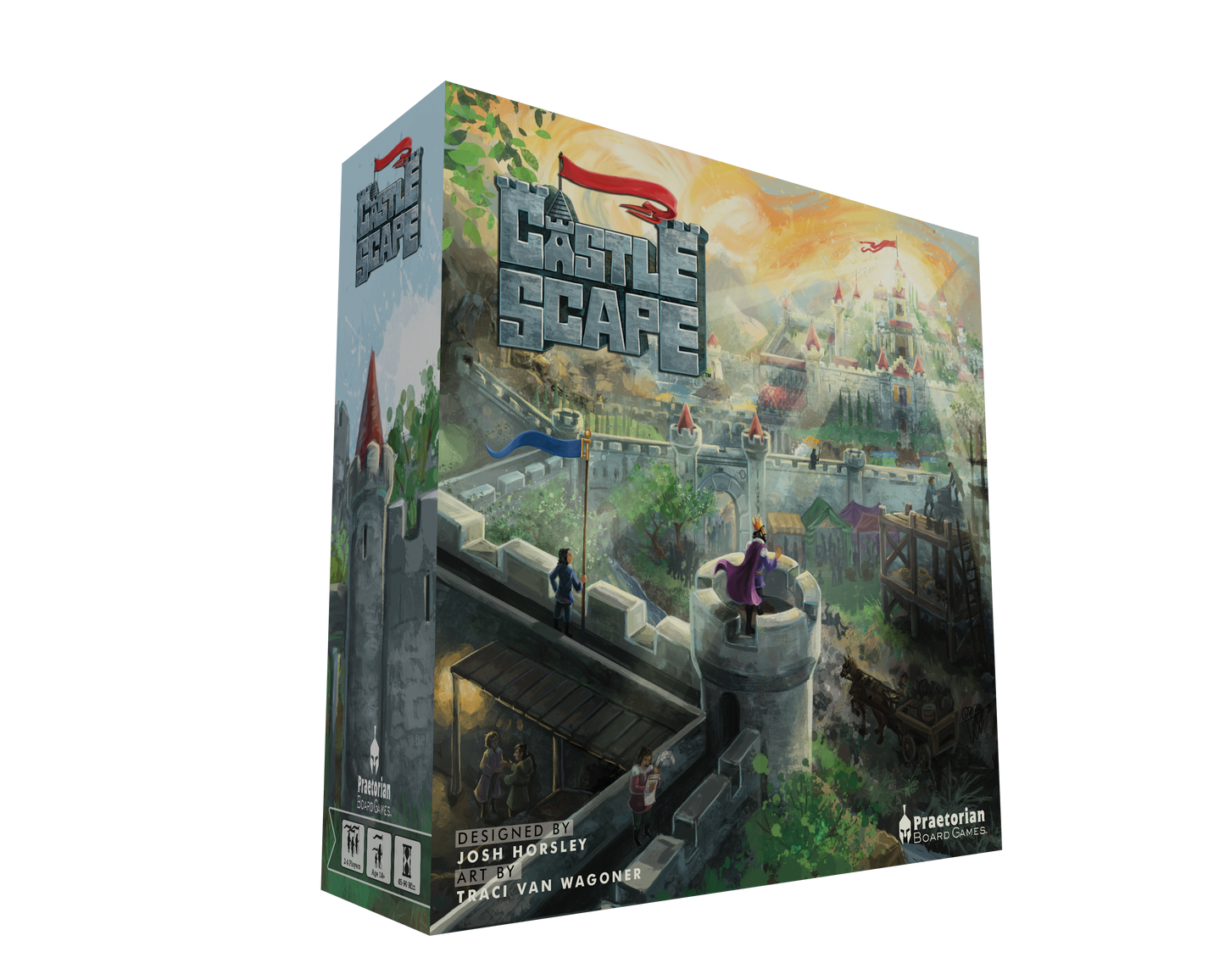 CastleScape Board Game - Kickstarter Edition